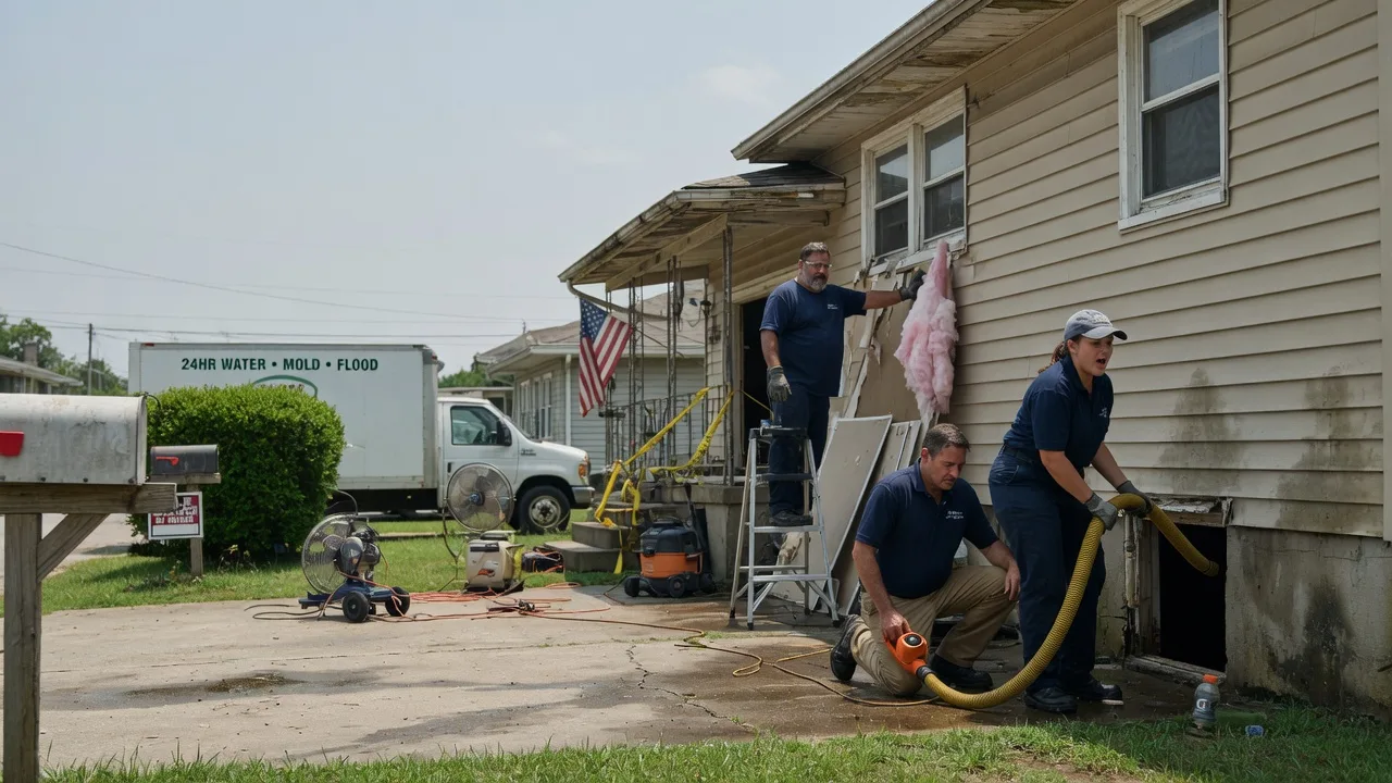 Water Damage Repair in Spearman, TX near me